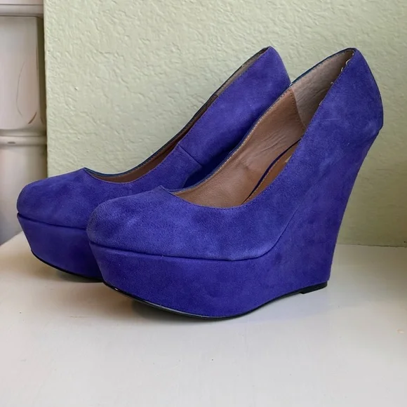 Purple Steve Madden Pammyy Steve Madden Shoes Steve Madden Wedge